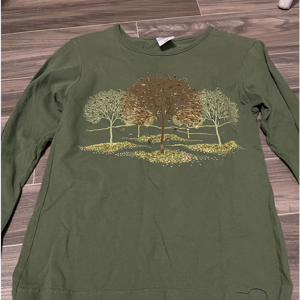 Decorated originals green tree long sleeve